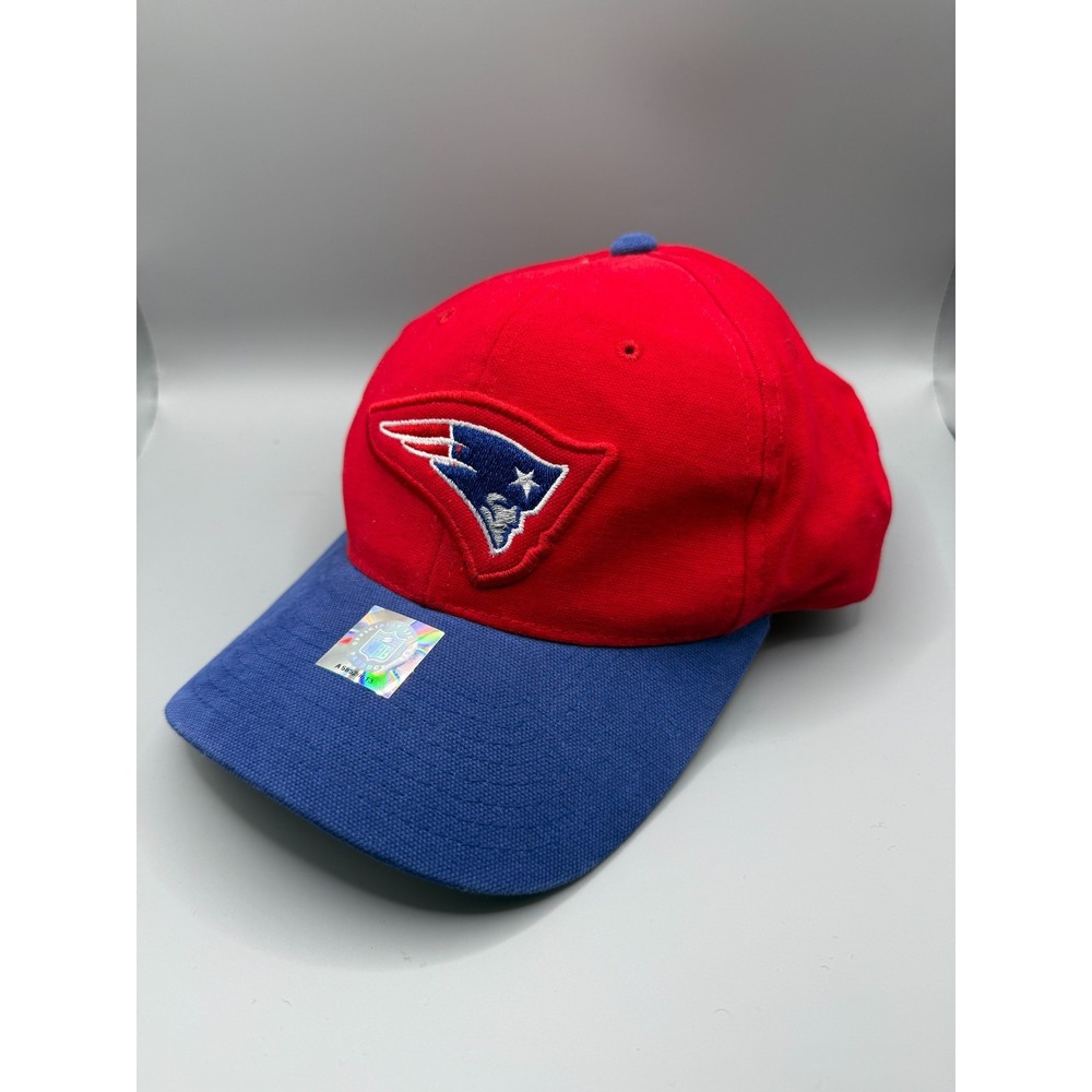 Vintage 90s New England Patriots Starter Pro Line Snapback Hat NFL Red Blue NEW - Picture 2 of 9